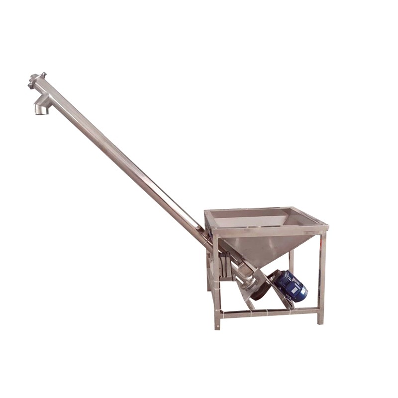 带振动的螺旋上料机厂家-螺旋提升机定制-免费设计